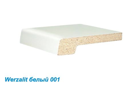 Подоконники ДСП «Werzalit» белый матовый